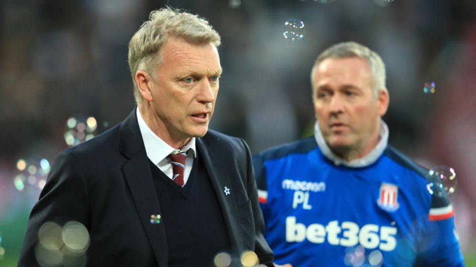 David Moyes and Paul Lambert