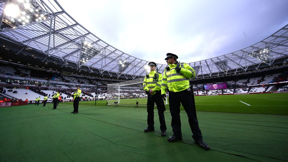 The London Stadium after West Ham's clash against Burnley