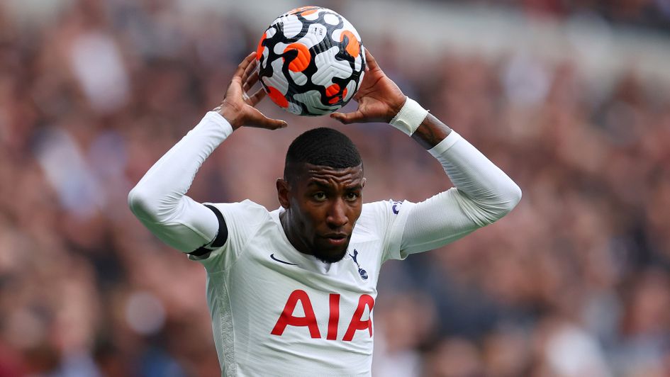 Emerson Royal in action for Tottenham