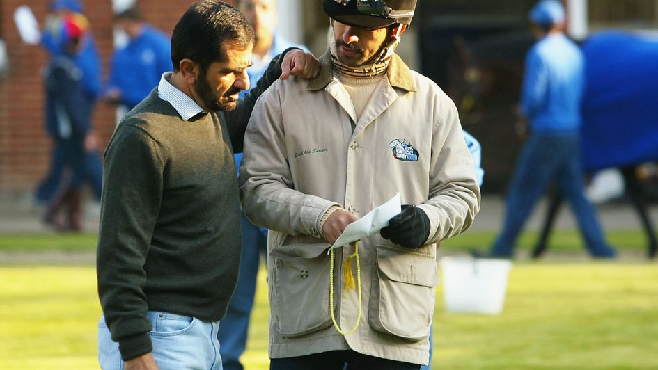 Bin Suroor with his boss in 2004