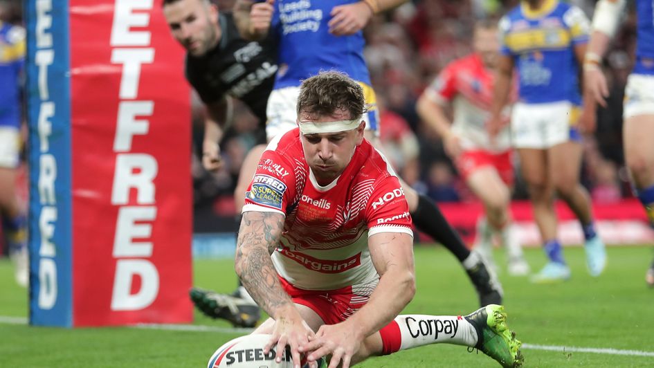 Mark Percival scores