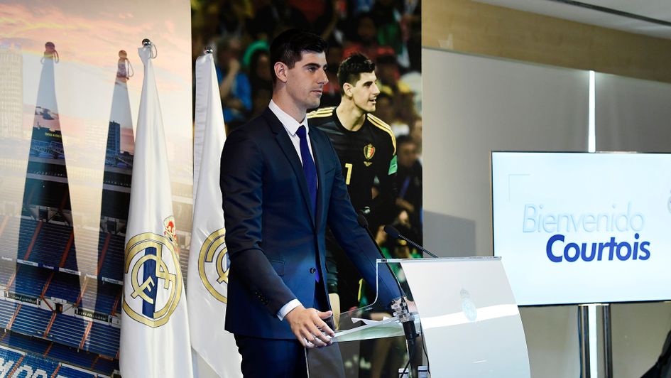 Thibaut Courtois signs for Real Madrid