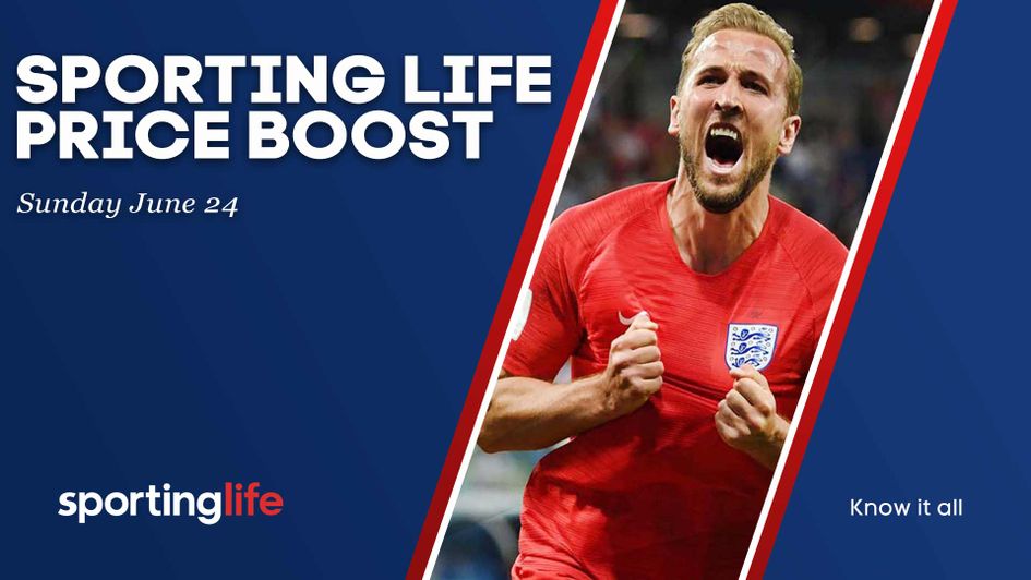 The Sporting Life Price Boost for Sunday includes Harry Kane