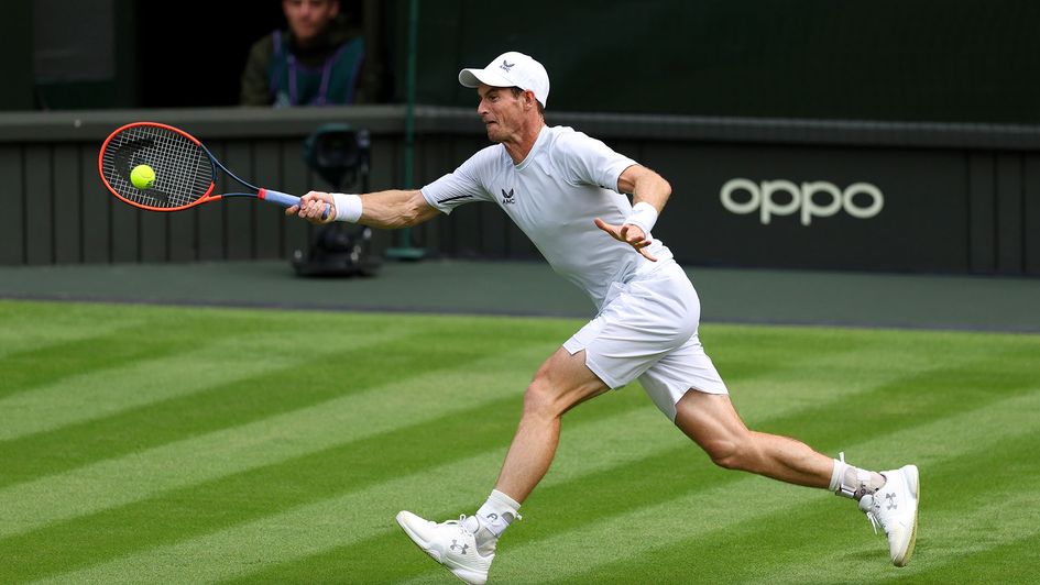 Sir Andy Murray preparing for Wimbledon