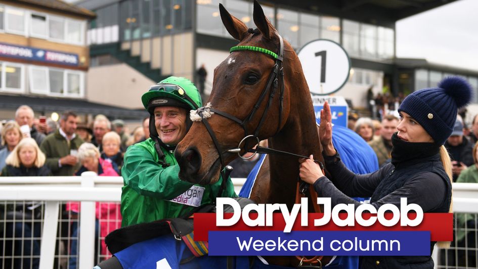 Daryl Jacob looks ahead to his weekend rides