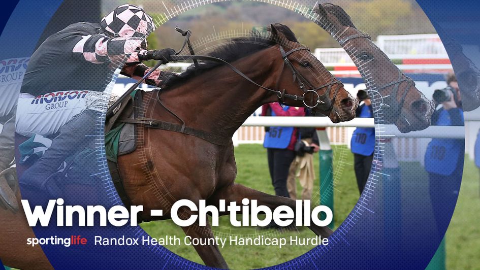 Chtibello winner of the Randox Health County Handicap Hurdle