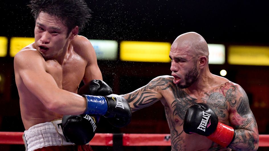 Miguel Cotto on his way to victory