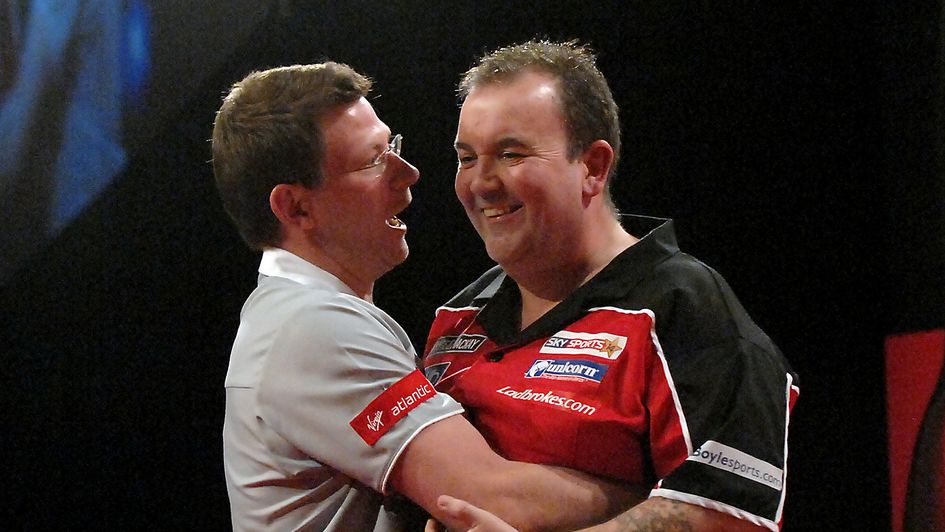 James Wade and Phil Taylor