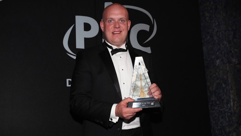 Michael van Gerwen was named Player of the Year
