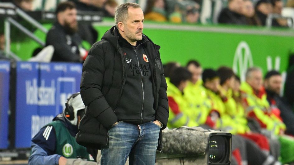 Augsburg coach Manuel Baum
