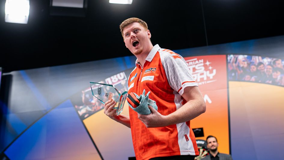 Niko Springer (Picture: Gábor Kiss/PDC Europe)