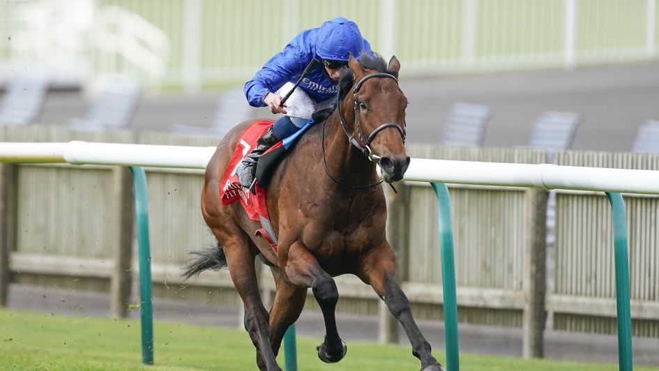 One Ruler in action at Newmarket