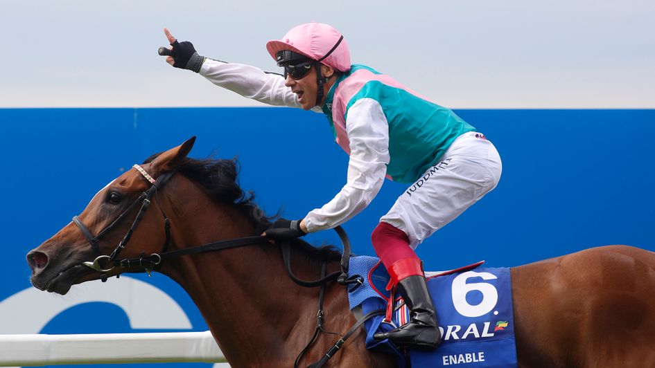 Frankie Dettori and Enable