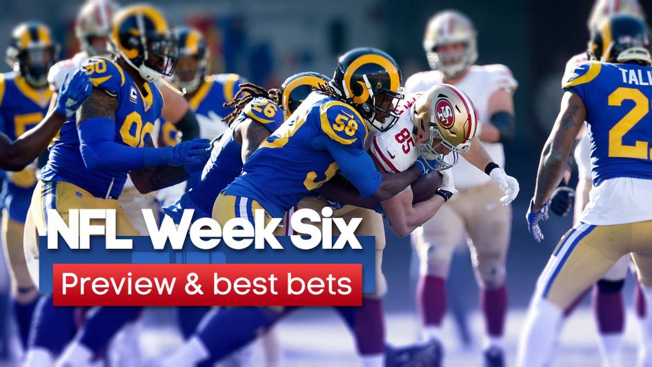 Check out our preview and best bets for Week Six of the NFL