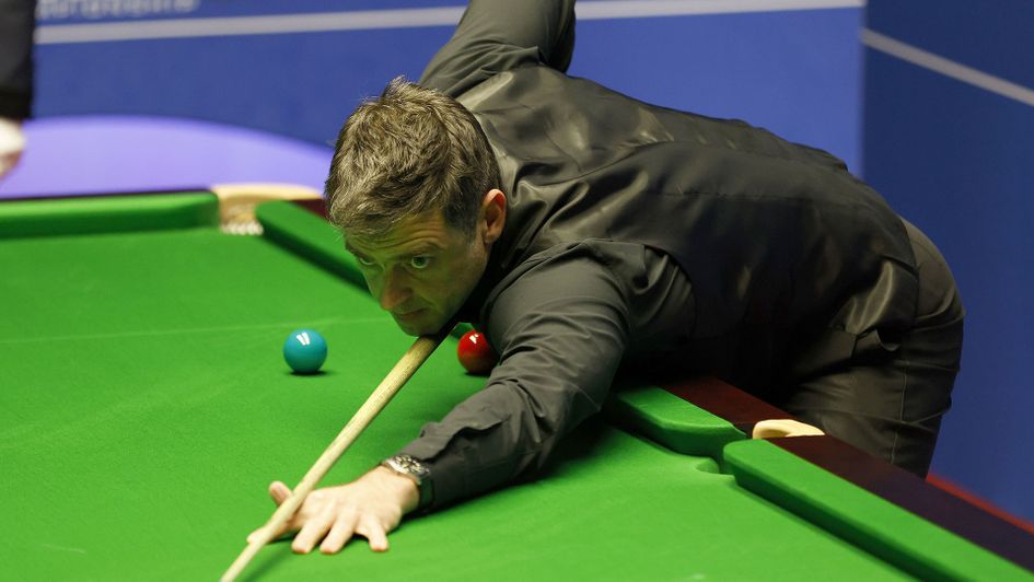 Ronnie O'Sullivan at the Crucible