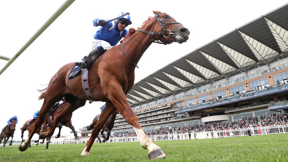 Mohaafeth holds sway in the Hampton Court Stakes