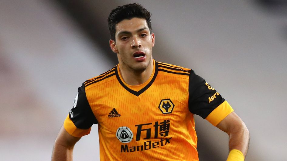 Raul Jimenez in action for Wolves