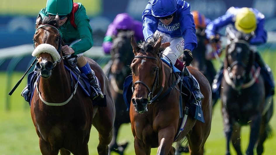 Mawj (right) repels the challenge of market leader Tahiyra