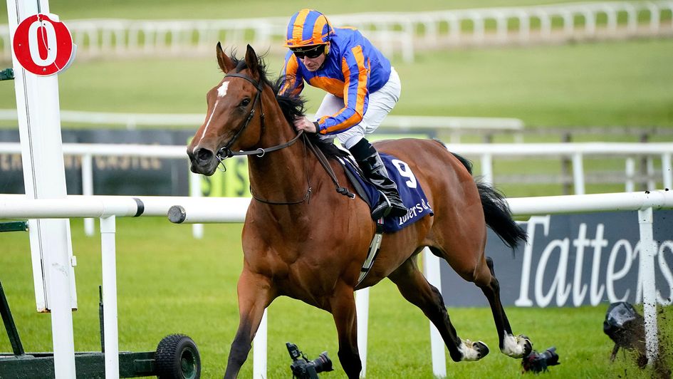 Lake Victoria skips to victory in the Irish 1,000 Guineas