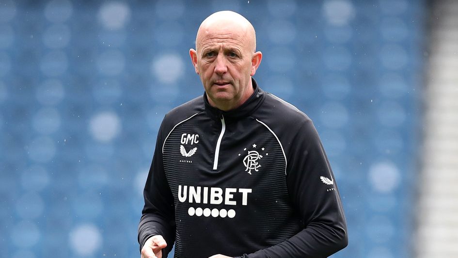 Rangers assistant manager Gary McAllister