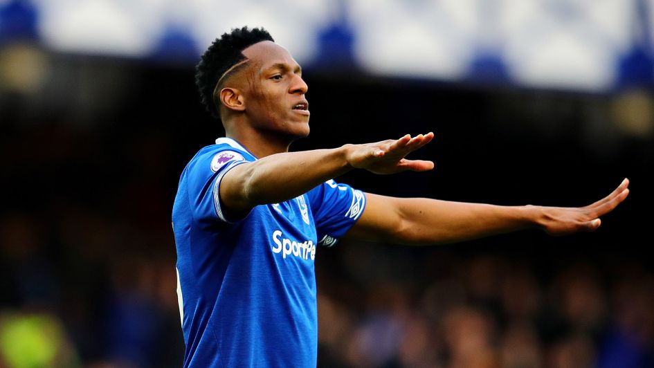 Yerry Mina of Everton