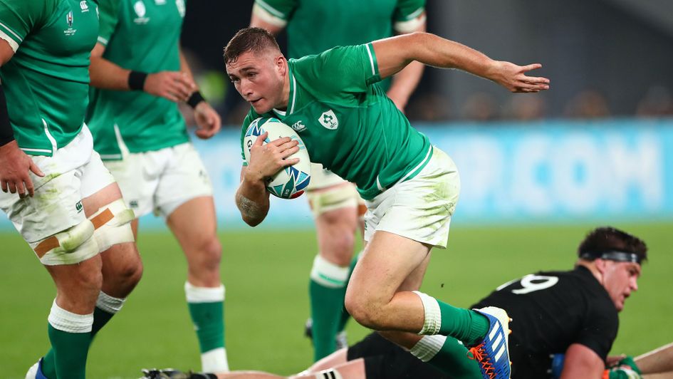 Jordan Larmour was part of Ireland's 2019 World Cup squad