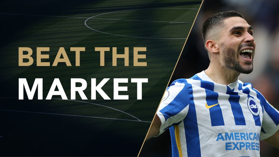 Brighton are tipped to win in gameweek four of our Beat The Market column
