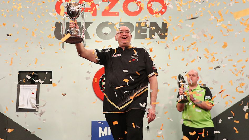Andrew Gilding won the UK Open (Picture: Kieran Cleeves/PDC)