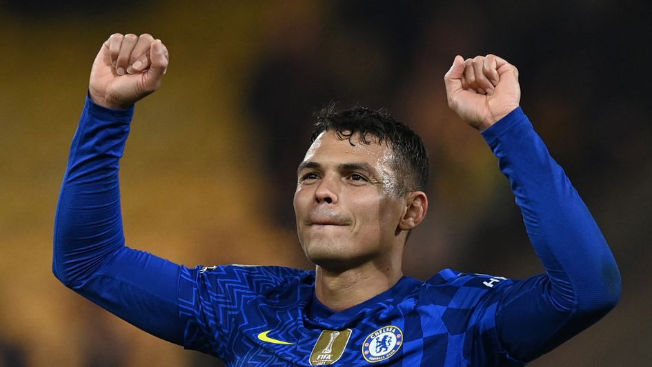 Chelsea defender Thiago Silva