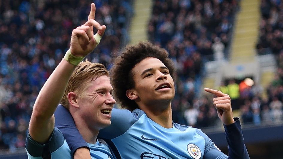 Kevin de Bruyne and Leroy Sane can help City land the title