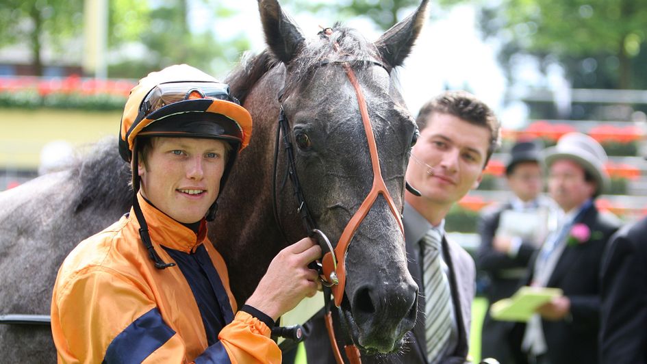 Phillip Makin pictured with Royal Ascot winner Bapak Chinta