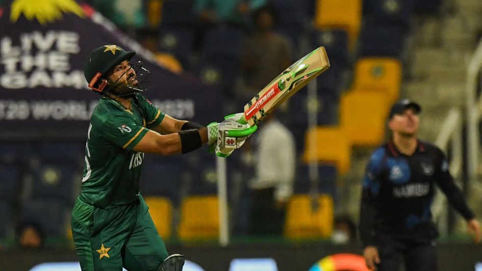 Mohammad Rizwan top-scored for Pakistan