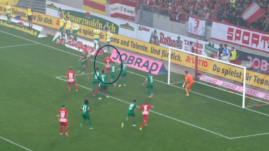 Philipp Lienhart goal v Augsburg