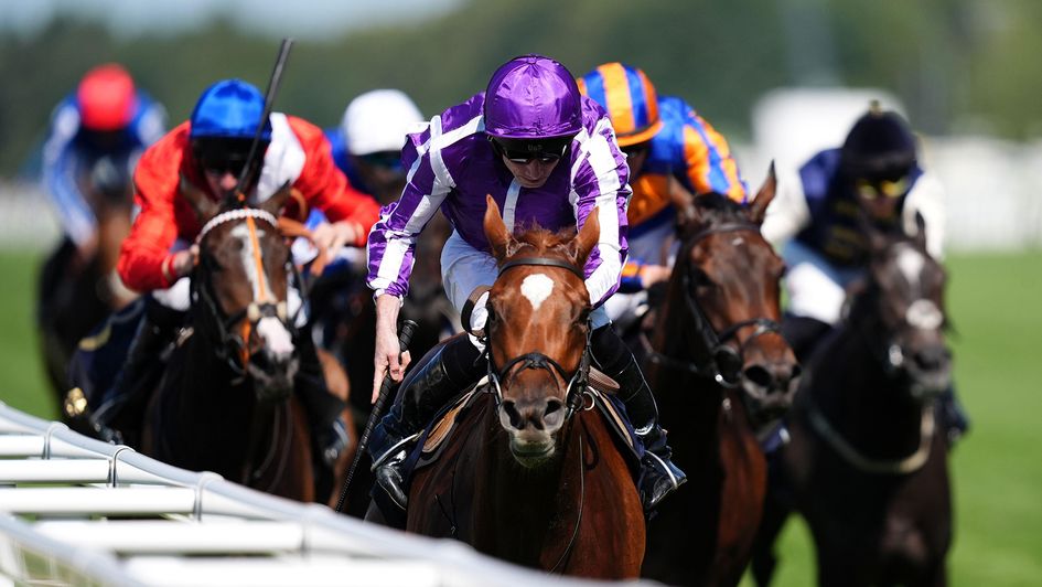 Precise and Ryan Moore win the Coronation Stakes