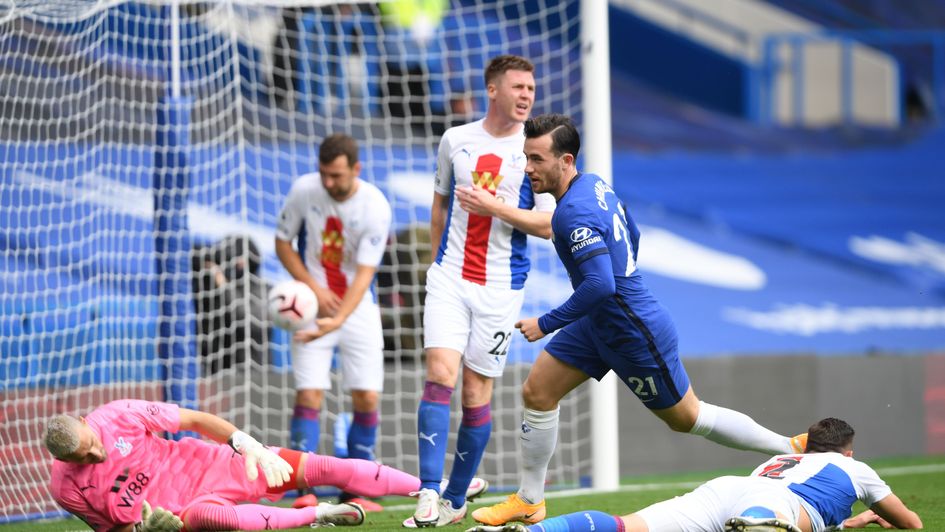 Ben Chilwell scores for Chelsea against Crystal Palace