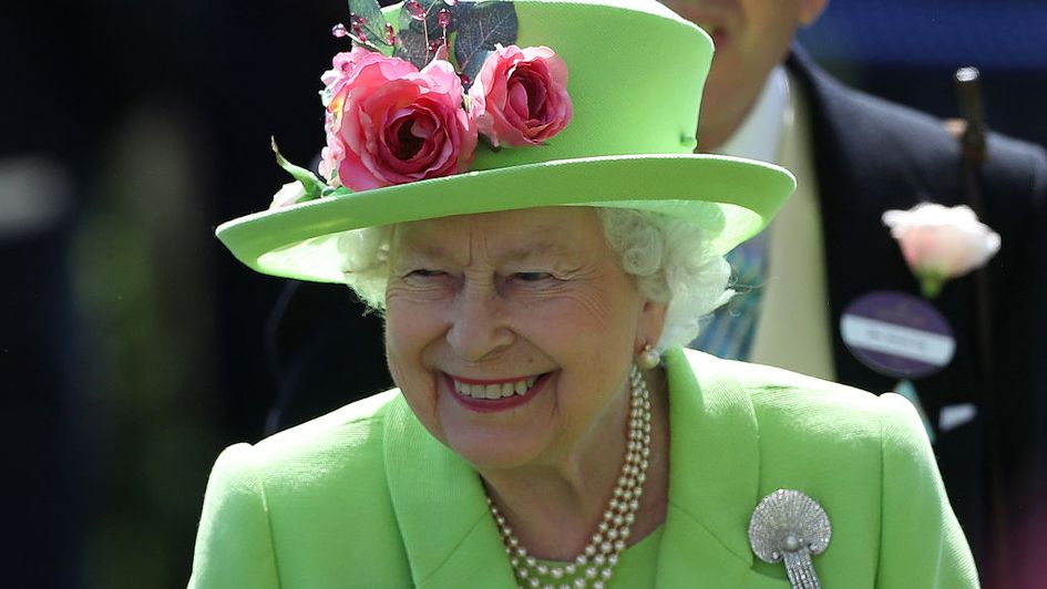 The Queen pictured at Royal Ascot