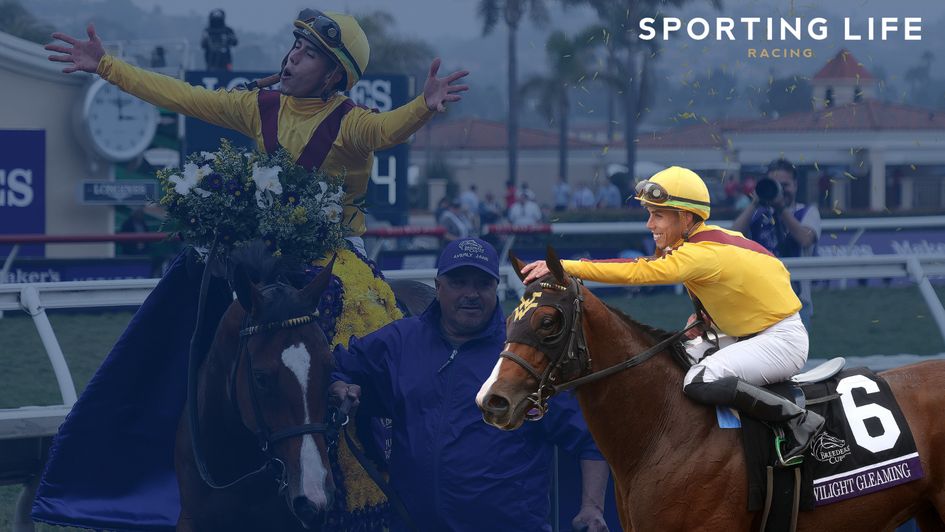 Irad Ortiz Jr all smiles on Twilight Gleaming