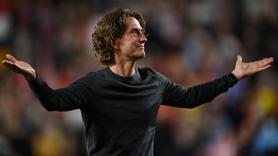 Brentford manage Thomas Frank