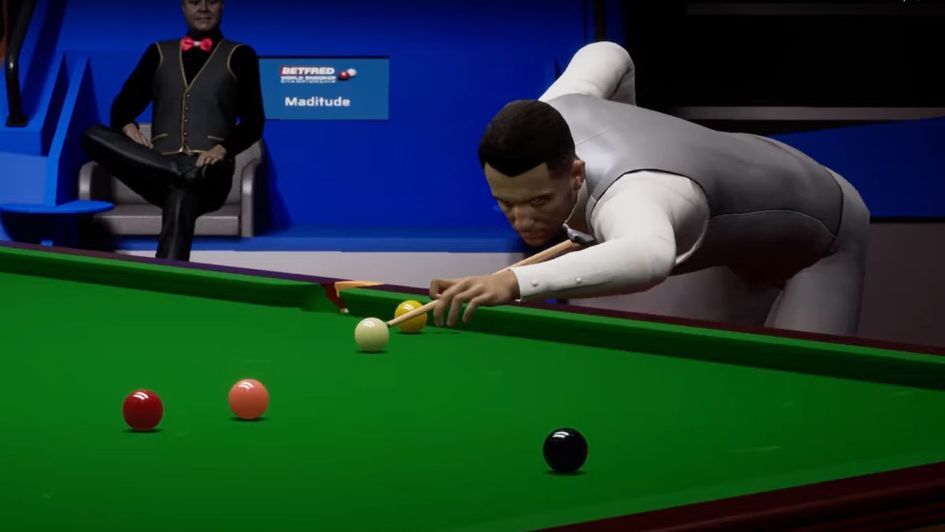 Virtual Mark Selby in action...