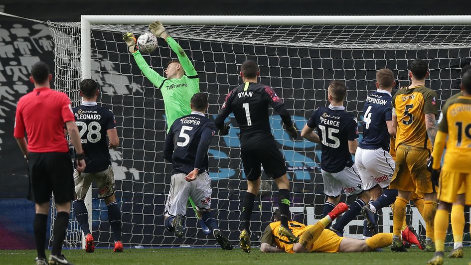 Solly March's free-kick beats David Martin