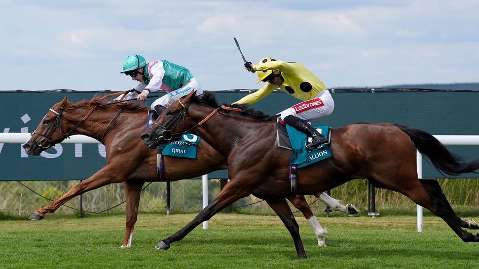 Qirat causes a shock in the Sussex Stakes