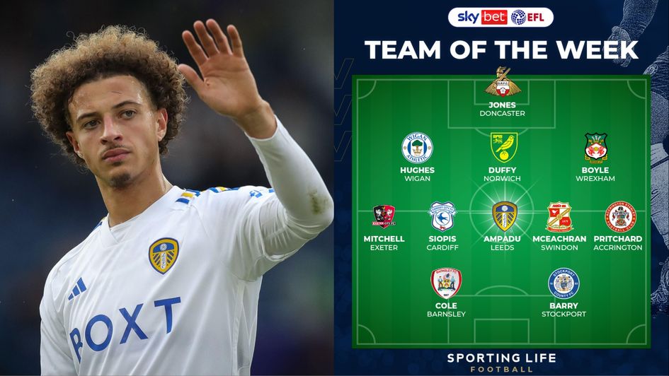 EFL Team of the Week: Ethan Ampadu has started life at Leeds well