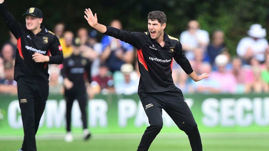 Leicestershire's Colin Ackermann has claimed a T20 world record
