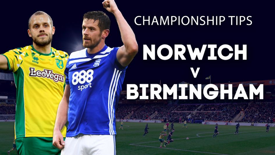 Our best bets for Norwich v Birmingham