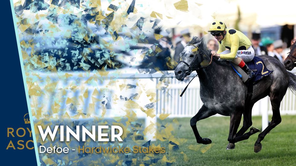 Defoe wins the Hardwicke Stakes