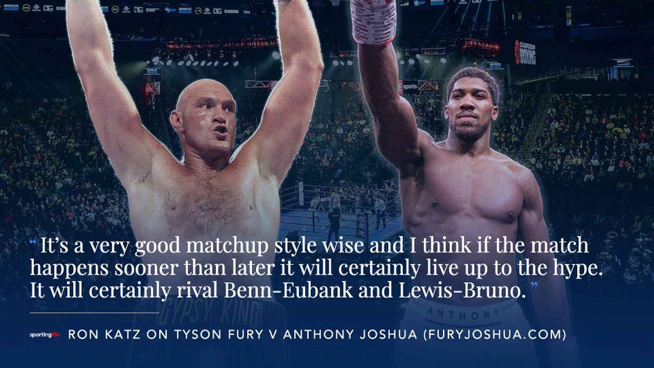 Ron Katz talks about Tyson Fury and Anthony Joshua in this interview