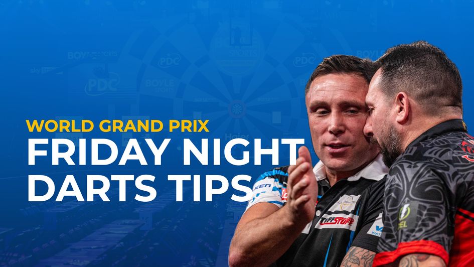 Gerwyn Price and Jonny Clayton meet on Friday night