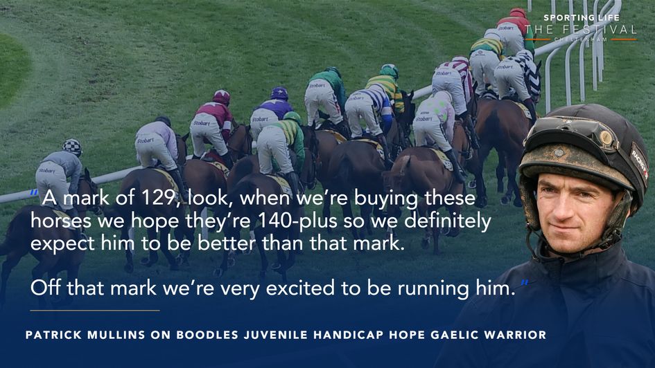 Patrick Mullins on Gaelic Warrior