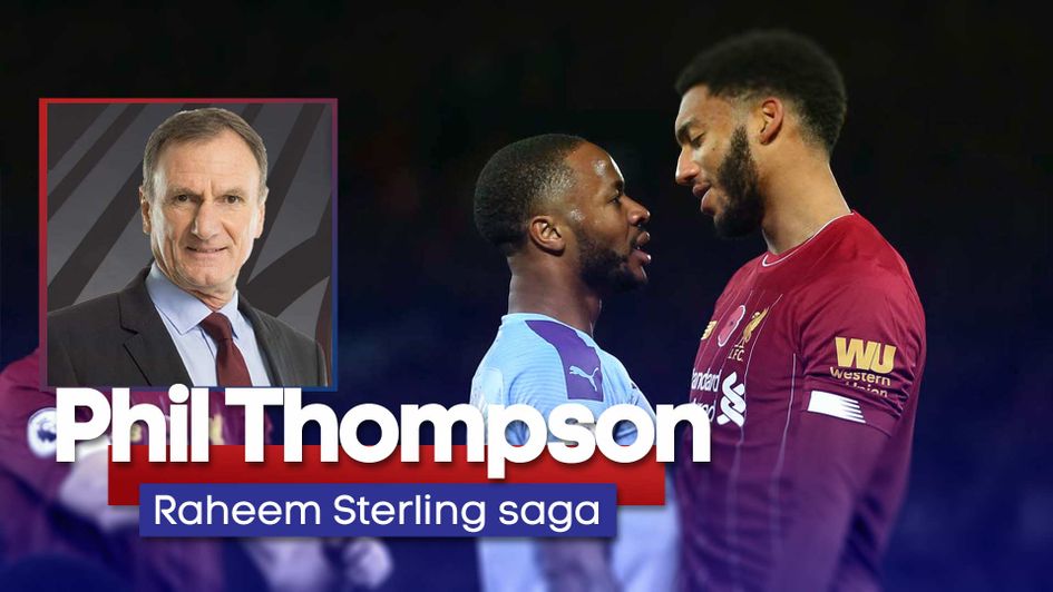 Phil Thompson has his say on Raheem Sterling v Joe Gomez