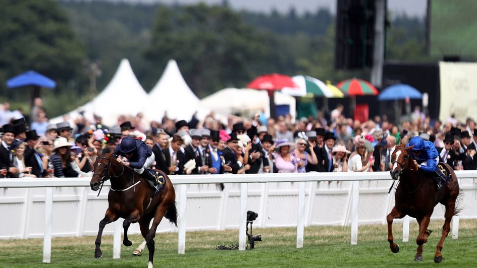September (left) powers clear in the Chesham